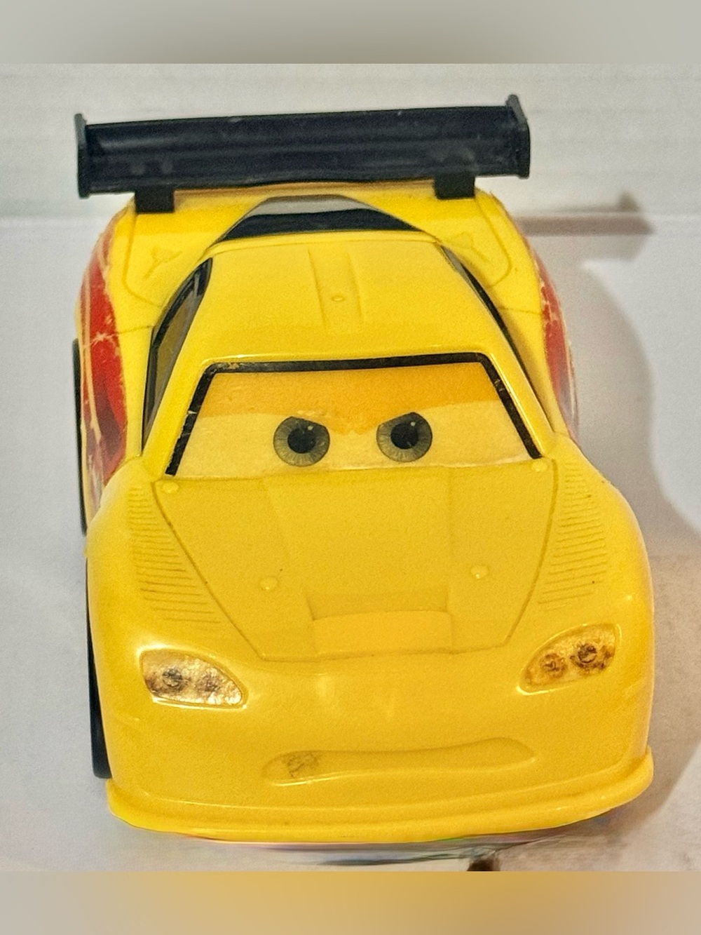 Disney Pixar Cars Jeff Gorbette RC Corvette CAR ONLY ⭐️⭐️Pre-Used Good⭐️⭐️ - Picture 2 of 6